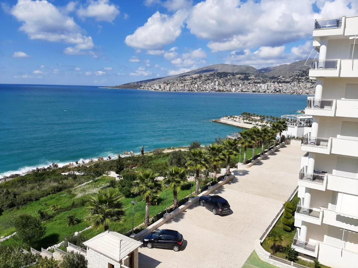 Sina Apartments Sarande Bagian luar foto