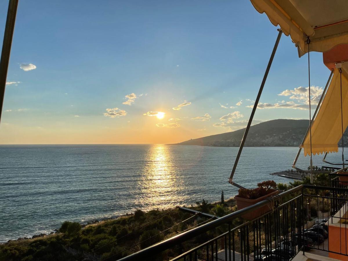 Sina Apartments Sarande Bagian luar foto