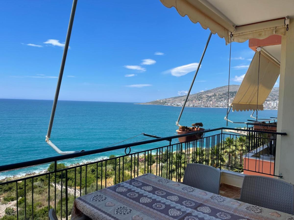 Sina Apartments Sarande Bagian luar foto