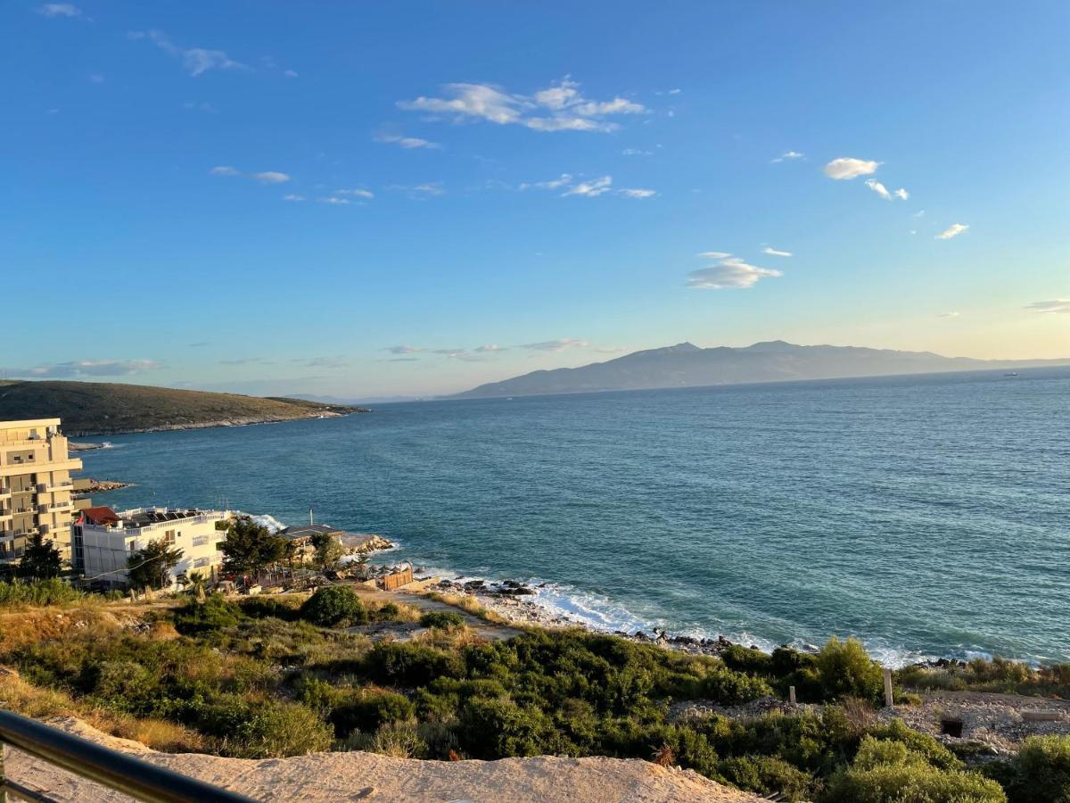 Sina Apartments Sarande Bagian luar foto